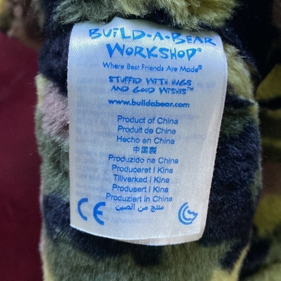 HEROES Camouflage Build a Bear GUC Full Size Thank You Service Members & Family - Picture 5 of 7
